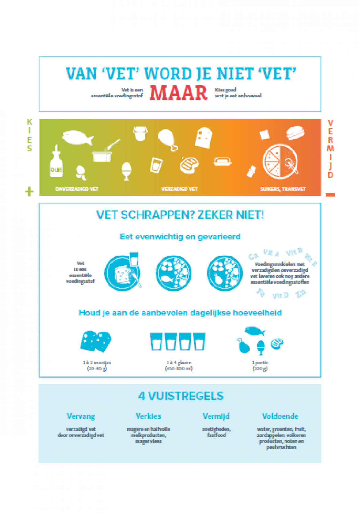 INFOGRAFIEK - Vetten INFOGRAFIEK - Vetten