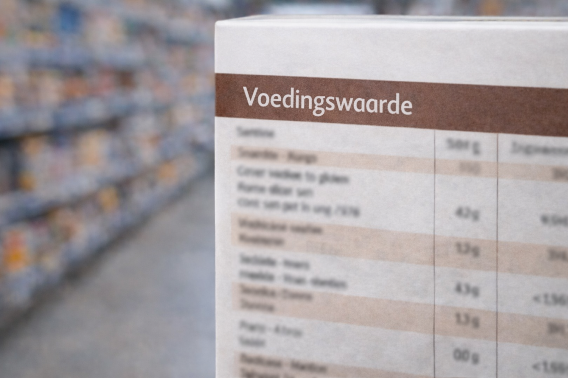 Voedingswaardetabel lezen en begrijpen
