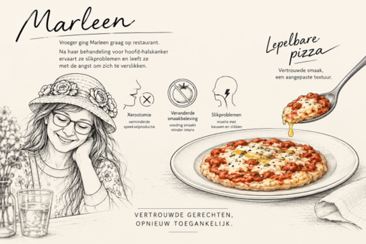 Smaaksturing Lepelbare pizza