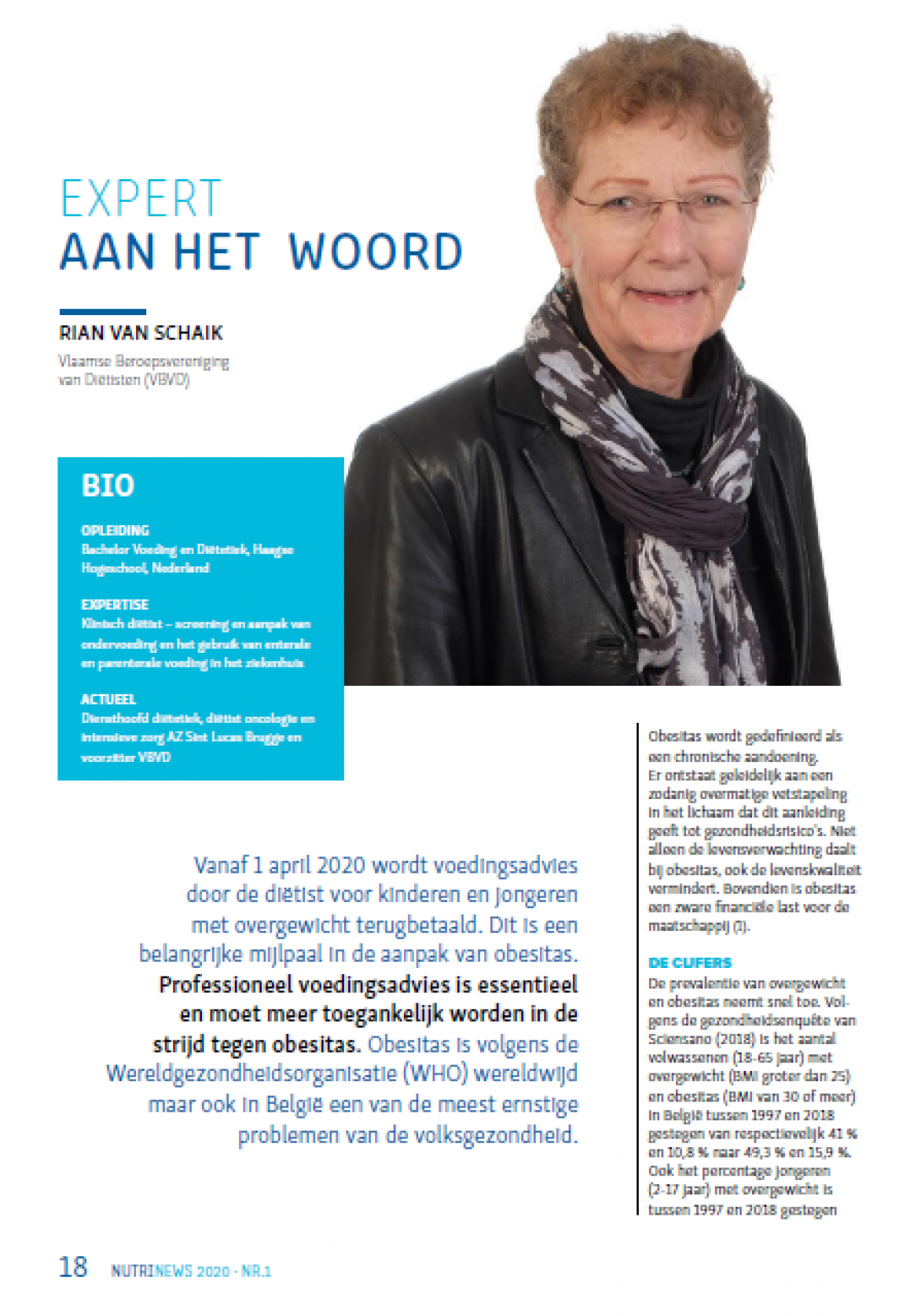 Expert aan het woord Rian Van Schaik