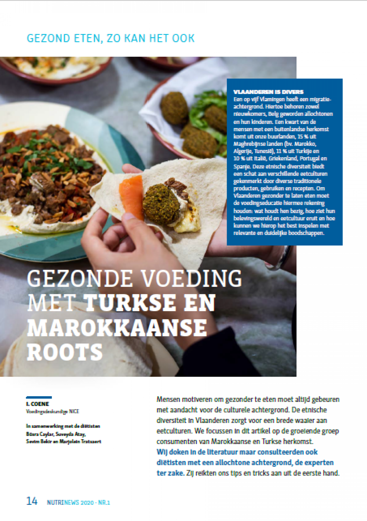 Gezond eten met Turkse en Marokkaanse roots