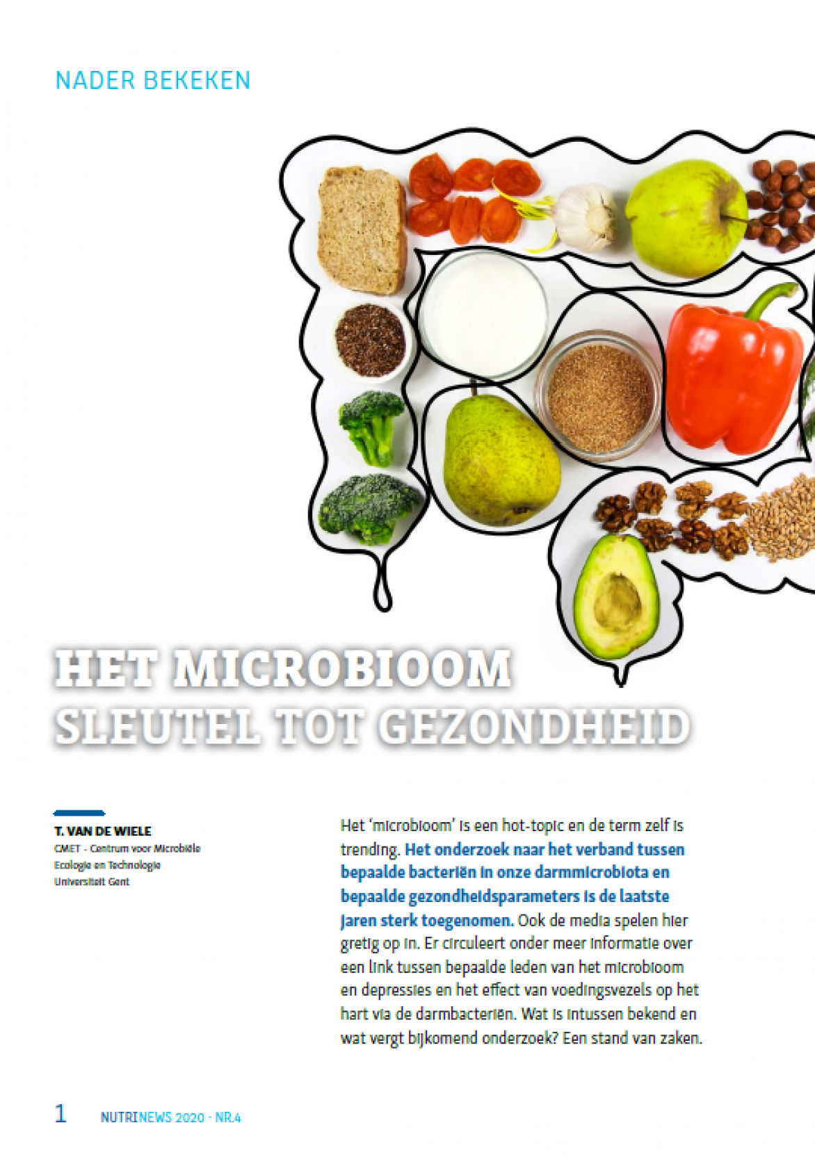 Microbioom sleutel tot gezondheid