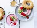 Roze fruitspread