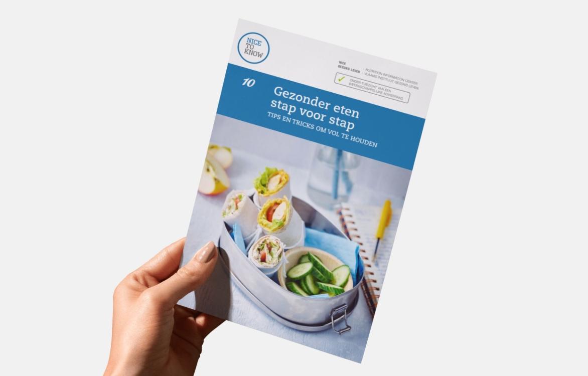 Brochure Gezonder eten stap voor stap