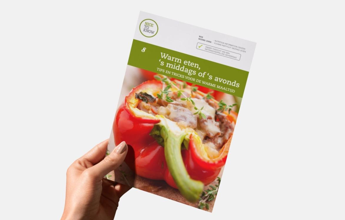 Brochure Warm eten 's middags of 's avonds