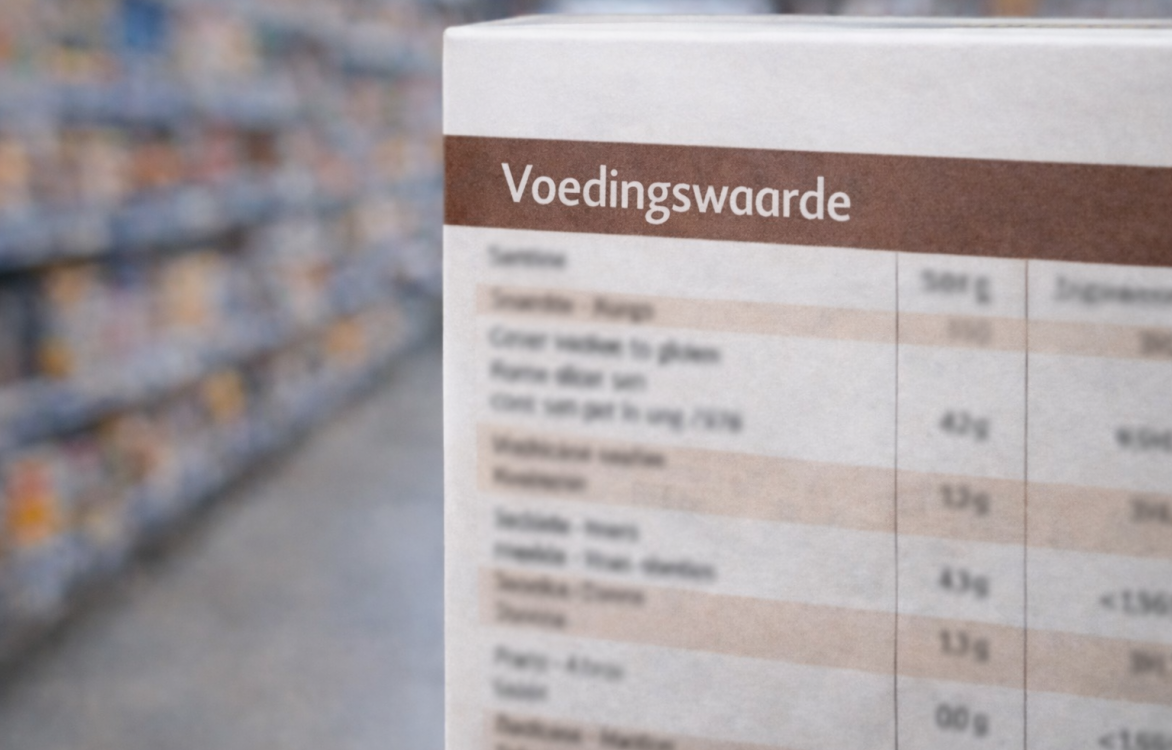 Voedingswaardetabel lezen en begrijpen