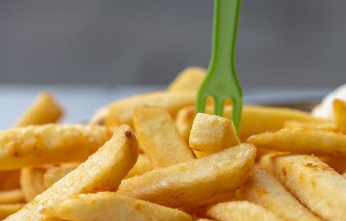 goudgele frietjes minder acrylamide