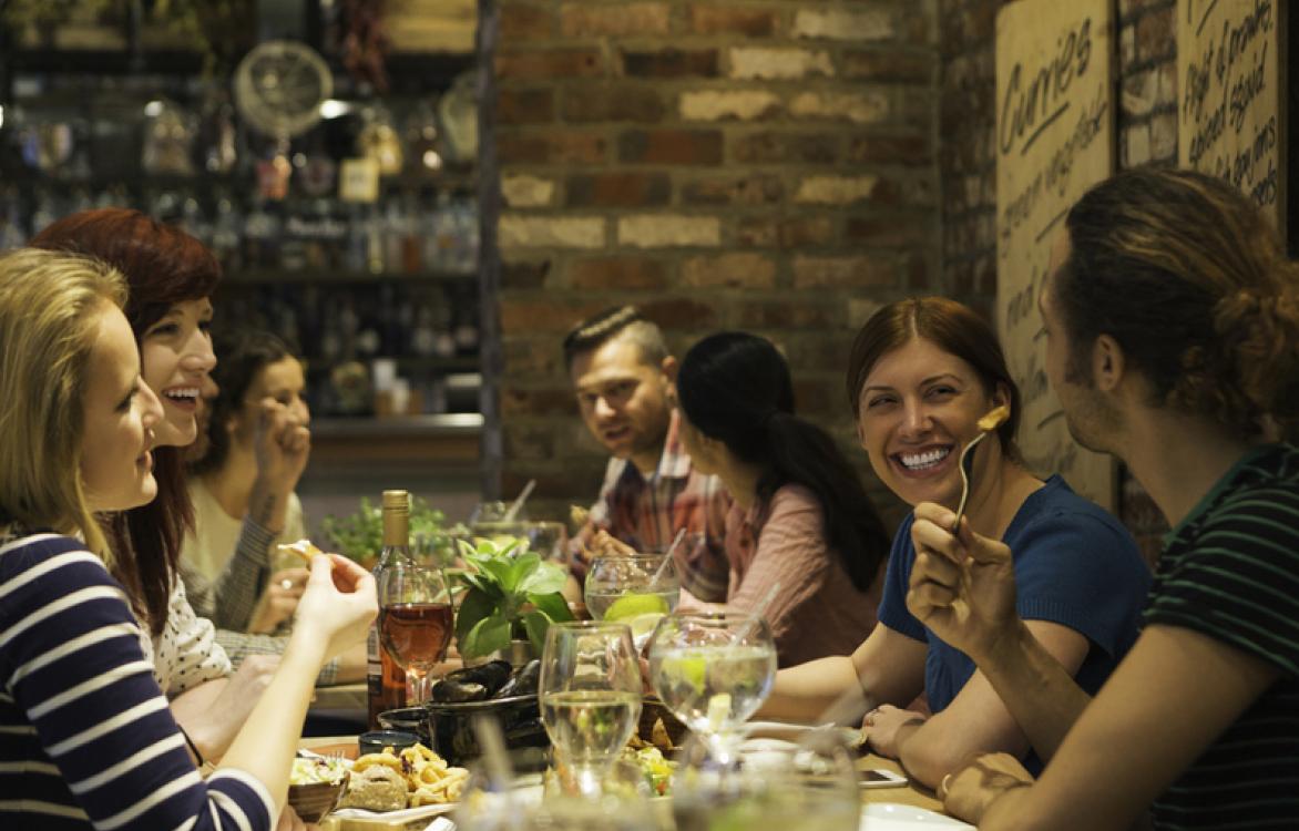 Gezond op restaurant