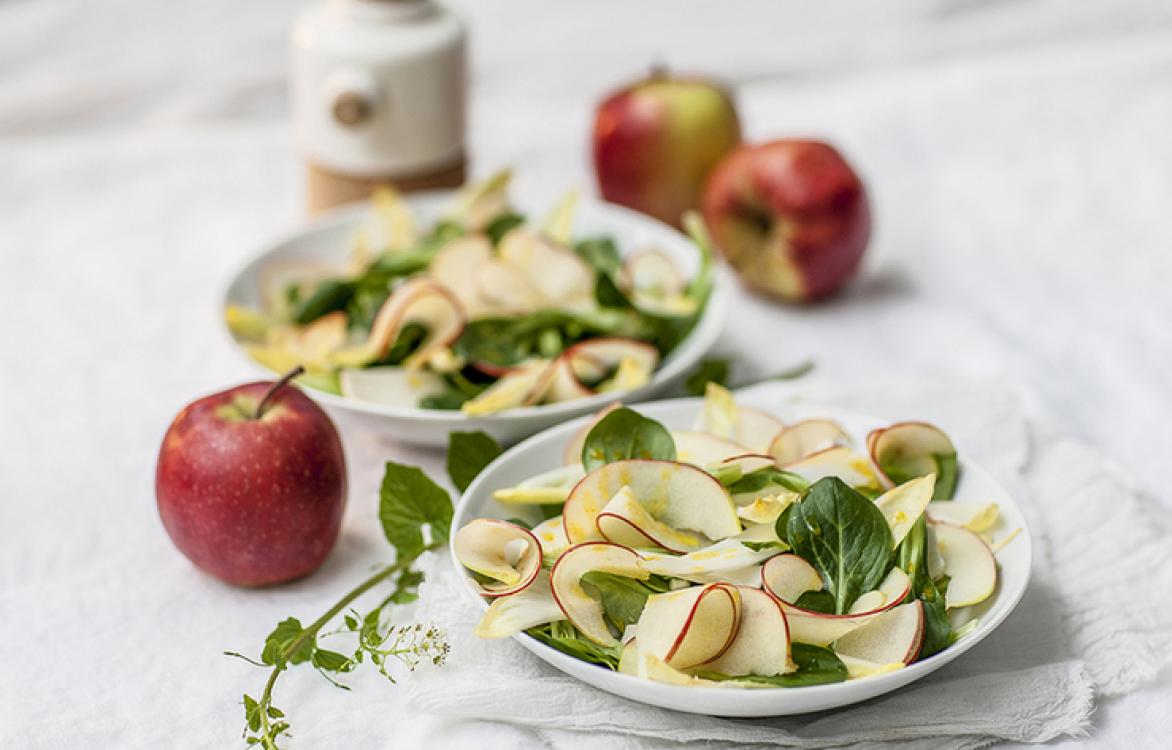 Salade feta appel noten